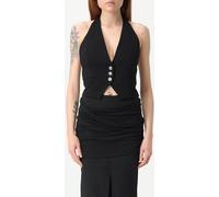 PINKO Waistcoat Woman color Black - Size: 42 - female