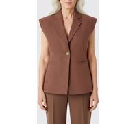 PINKO Waistcoat Woman color Brown - Size: 40 - female