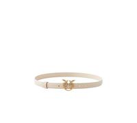 Pinko Women's Belt, Beige/Smoke Grey/Antique Gold, M