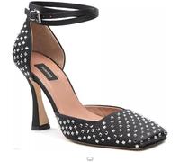 Pinko Women's Hay Decollete Satin Full Stra Pump, V28 Green Fern, 6.5 UK