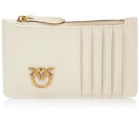 Pinko Women's Heron Cardholder Sheep Tassel Chevron Billfold