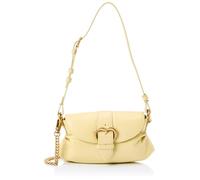 Pinko Women's Jolene Shoulder Mini Calf Crystal Bag, S14m_hay-Chocolate Gold, 20