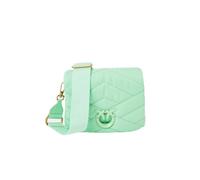 Pinko Women's Love Click Puff Baby Recycled Nylon Puzzle Quilt Bag, 19