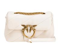 Pinko Shoulder Bag Love Puff Leather 21 cm Beige