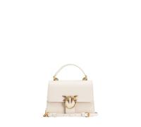 Pinko Love One Mini | leather Handbag | white