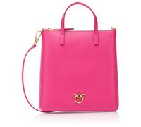 Pinko Women's Mini Shopper Calf Silk Bag, N17q_Pink Antique Gold, 22