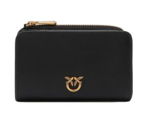 Pinko Women's Mini Wallet In Leather 106206 Color Black Z99Q