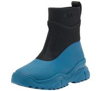 Pinko Women's Moss 2 Trekboot Neoprene+Rubber Combat Boot, Gz1 Bluette Black, 2.5 UK