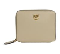 Pinko Women's Taylor Zip Around Wallet Leather Silk 100249 Color Beige C50Q
