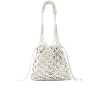 PINKO Woven Mesh bucket bag - Grey One Size