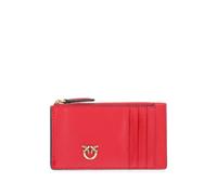PINKO zipped card holder - Red OS