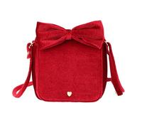 PinkSheep Small Cross Body Bag for Girls, PU Leathe Handbag,Cross Body Shoulder Purse Gifts for 3-8 Year Girls (Red)