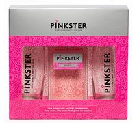 Pinkster Gin Gift Set, 350 ml & 2 branded glasses