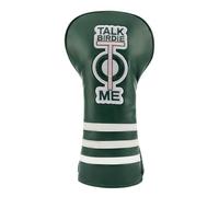 PINKTEE Golf Headcovers for Driver, Premium Leather Headcover for Golf Club, Compatible with All Brands, Hybrid Club Head Cover for Men and Women, Golf Lovers (Birdie)