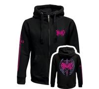 Pinku Kult Blade Black Zipped Premium Hoodie