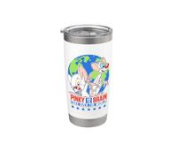 Pinky and the Brain Campaign Stainless Steel Insulated Tumbler