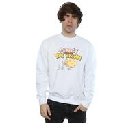 Pinky And The Brain Cheese Head Sweatshirt Animaniacs White 4XL