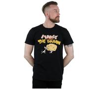 Pinky And The Brain Cheese Head T-Shirt Animaniacs Black 5XL