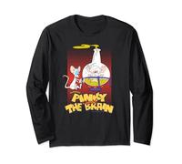 Pinky and the Brain Lab Flask Long Sleeve T-Shirt