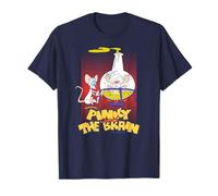 Pinky and the Brain Lab Flask T-Shirt