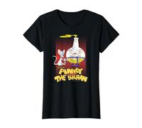 Pinky and The Brain Lab Flask T-Shirt, Women, Black, XX-Large