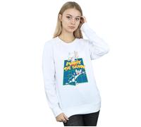 Pinky And The Brain Laboratory Sweatshirt Animaniacs White XL
