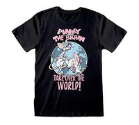 Pinky and The Brain Men's Take Over The World Black T-Shirt