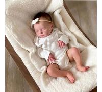 Pinky Reborn 19 inch Lifelike Baby Dolls,Realistic Newborn Toddler Girl Doll for Kids Age 3+