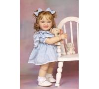 Pinky Reborn Dolls Huge Size 28 inch 70 cm Reborn Toddler Dolls Lifelike Girl Soft Cuddle Body Toys