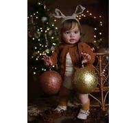 Pinky Reborn Huge Size 26 inch 66cm Reborn Toddler Dolls Lifelike New Reborn Girl Soft Cuddle Body Realistic Real Size Dolls for Children