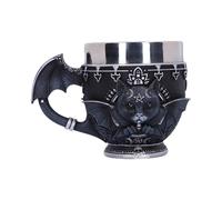 Nemesis Now Pinkys Up Malpuss Cup, Black, 11cm