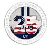 PinMart's 9/11 September 11th Patriotic Twin Towers Lapel Pin - 9/11 Memorabilia and Pentagon Remembrance - Commemorative Enamel Pins for Veterans, Events, Backpacks, Hats - Single or Bulk Packs, 1