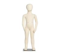 Pinnable Mannequin Full Body 1 2 3 4 5 6 8 10 12 14 Years Old, Manikin Dress Form for Sewing Clothes, Child with Metal Base (Size : 1 Year Old)