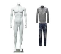 Pinnable Mannequin Invisible Clothing Shooting Rack/Mannequin, Commercial Photography Show Detachable Manikin for T-Shirts, Coat, Jacket, Sweater, Dress, Jackets, Pants and Suit