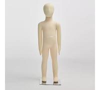 Pinnable Mannequin Sewing for Toddler Child Size, Sitting/Standing Dress Form Full Body with, Arms and Legs, Small Clothing Dummy Styrofoam(Stand Up Models,9 Years Old)