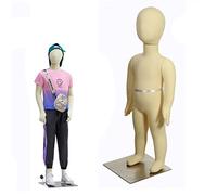 Pinnable Mannequin Torso Dummy Foam Full Body for 1-14 Years Old Kids, Soft Sewing Child Mannequin with Stand & Arms & Legs, Fits Boys Girls Baby Toddlers Display Clothes ( Color : #1 , Size : 14 year
