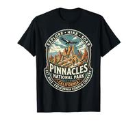 Pinnacles National Park California Condor and Hiking Design T-Shirt