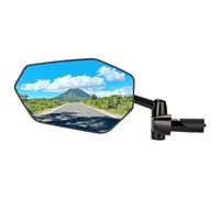 PINNAMAX Bike Mirror Anti-shake - 360°Adjustable Handlebar End Bike Mirrors - Bicycle Rear View Mirror Compatible with Mountain Bikes, E-bikes, Scooter