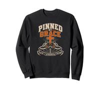 Pinned By Grace Wrestling Philippians 4 13 Faith Sweatshirt