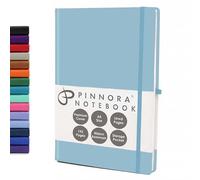 Pinnora Pastel Blue A5 Notebook - Lined Everyday Journal Notebook & Monthly Planner with 192 Pages, Notebooks for School, Office & Travel, Durable Cover, Smooth Paper, Ideal A5 Lined Notebooks