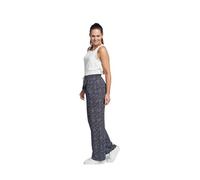 PINNS Ladies/Womens Wide Leg Printed Palazzo Trouser (UK, Numeric, 14, Regular, Regular, Navy/White Speckle)