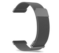 PinnWaa 18/20/22mm Magnetic Watch Band, Mesh Woven Quick Release Watch Straps, Magnetic Clasp Adjustable Metal Band, Fashion Sport Wristbands, Replacement Strap for Women Men(22mm Titanium)