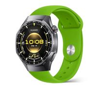 PinnWaa 22mm Silicone Watch Straps Compatible with Huawei Watch GT 6 46mm/GT 6 Pro 46mm/Ultimate 2, Soft Sport Waterproof Replacement Wristband Watch Band, Women Men for Watch 5 46mm - Green