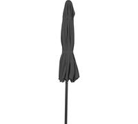 Pino Parasol Sunshade Ø 300 CM Anthrazit-Meliert Aluminium Mittelstockschirm
