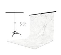 Pino Studio Photography Background Sheet - Marble(with Stand)
