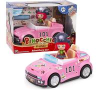 Pinocchio and Friends Adventure Car with Freeda Action Figure, Vehicle And Figure Playset