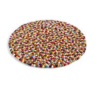Pinocchio Carpet Ø 90 cm Multicolor Hay