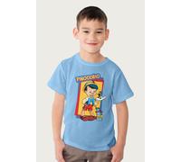 Pinocchio Disney Jiminy Cricket In Palm Paint in Light Blue | Size: 3-4 Years Pinocchio Light Blue 3-4 Years