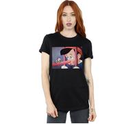 Pinocchio Nose Still Cotton Boyfriend T-Shirt Disney Black XL
