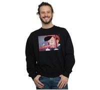 Pinocchio Nose Still Sweatshirt Disney Black S